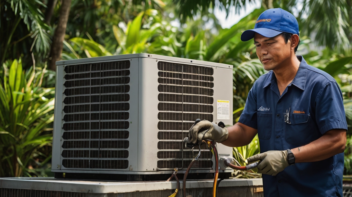 Commercial air conditioning system